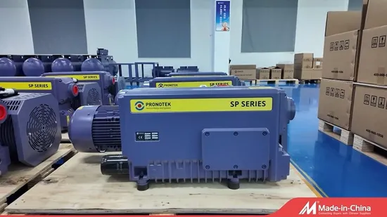 Cast Iron 63m³/H Low Noise Oil-Sealed Industrial-Grade Customized Single-Stage Rotary Vane Vacuum Pump